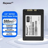 Faspeed SSD 1TB SATA 3 SSD 256GB 512GB 128GB 2TB Solid State Drive 2.5" Hard Disk Disc Internal SATA3 Hdd For laptop Desktops PC