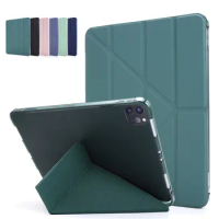 Funda For iPad Pro 11 2020 Case with Pencil Holder PU Leather Flip Stand Smart Protective Cover For Etui iPad Pro 11 Case 2020