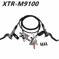 Shimano XTR M9100 Hydraulic brake Groupset BL-M9100 BR-M9100 Front Rear 2 Piston Disc Brake Grupo for MTB