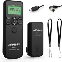 AODELAN Wireless Camera Timer Remote Control Shutter Release for Nikon Z9, Z7 II, Z6 II, Z6, Z5 D780, D6, D850, Coolpix A, P950,