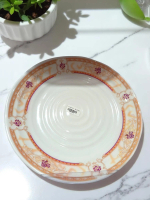 Piring Melamine KECIL BATIK ,COKLAT Peralatan Makan Piring
