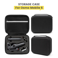 Simple Portable Storage Bag For Osmo Mobile 6 Handle Strap Durable Carrying Case Handheld Gimbal Bag For DJI OM6 Accessories