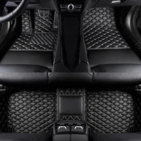 PU Leather Luxury 3D Customized Car Floor Mat for Volkswagen Vw Phaeton 2007-2016 Jetta 2006-2012 Car Interior Accessories
