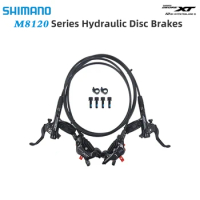 Shimano DEORE XT M8120 Brake 4 Piston MTB Hydraulic Disc Brake ICE-TECH Pads Front Rear