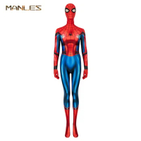 Spider-Man Cosplay Movie Spider-Man Far From Home Peter Parker Cosplay Costume Female Version Superhero Costume Halloween