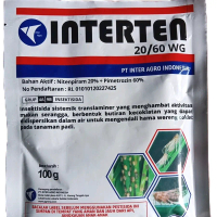 Interten 20/60 WG Produk Insektisida PT Inter Agro Spesialis Wereng TRIPS Kutu Kebul Tungau Kutu dan