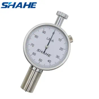 SHAHE Shore A C D Hardness Tester Portable Durometer For Synthetic Soft Rubber Polyester Leather Printing Plate Fiber Plastic