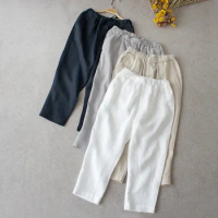 Special women's Linen pants, women's Linen Pants Baba 2-24