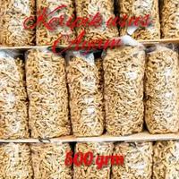 kripik usus ayam /usus ayam crispy/keripik usus ayam super 500gr original original