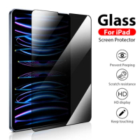 Privacy Glass For iPad Pro 12.9 11 6th 12 9 9th 10th Gen 10.9 Screen Protector For iPad Air 5 4 3 Mini 6 10.2 Anti Peeping Film