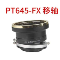 pt645-FX tilt lens adapter for PENTAX 645 PT645 Lens to Fujifilm FX XE3/XE1/XH1/XA7/XA10/xt10 xt30 xpro2 xt4 xt100 camera