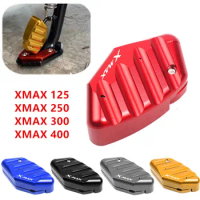 For YAMAHA XMAX 125 300 250 400 XMAX125 XMAX300 XMAX250 Motorcycle Kickstand Footrest Extension Side Stand Support Protector