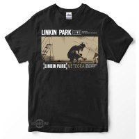 เสื้อยืด พรีเมี่ยม พิมพ์ลาย linkin park METEORA สําหรับผู้ชายSize S-5XL