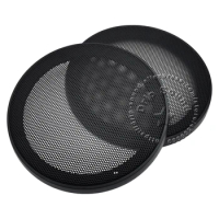 For 6 Inch Speaker Grill Cover 6" Hige-grade Car Audio Decorative Circle Metal Mesh Grille Protection Net 169mm