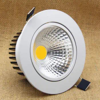 Bright Dimmable led downlight COB Ceiling Spot Lights 3W 5W 7W 10W 12W 15W 20W LED ceiling Recessed lamp Indoor Lighting