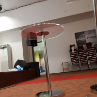 Meja Pulpits Mimbar Podium akrilik acrylic gereja kantor stainless