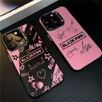 Blackpink Kpop เคสโลหะชุบ, สำหรับ VIVO Y29, Y28, Y100, Y06, Y20, Y03, Y16, Y21, Y81, Y71, Y35, Y95, 