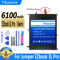 6100mAh YKaiserin Battery For Jumper EZbook 3L Pro/3 Plus MB12 HW-3487265 TH140A MB11 3Plus Batteries