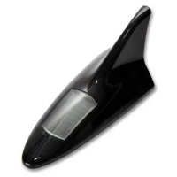 Racing Otomotif VigoAcme Lampu Mobil Sirip Hiu Shark Fin Warning Light Car Solar 8 LED - FZWJSD