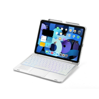 🔥 2020 新款air4ipad 10.9寸混色背光平板藍牙鍵盤觸控款 筆槽 充電 觸控板 F109TS