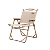 Kermit outdoor aluminum alloy folding chair portable leisure camping beach camping lightweight