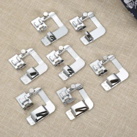 6-25mm Low Shank Domestic Sewing Machine Foot Presser Hem Crimping Feet Rolled Hem Foot For Brother Singer Janome Machine