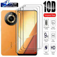 4PCS For Realme 11 Screen Protective Tempered Glass On Realme11 RMX3751 6.43" Protection Cover Film