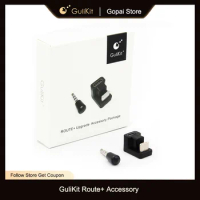 Gulikit Route+ Upgrade Accessory USB-C Adapter with 3.5mm Mini Microphone for Route+ for Nintendo Switch