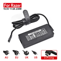 19.5V 11.8A 230W USB Type C AC Adapter Charger For Razer Blade 15 Pro 17 GTX1060 GTX1070 GTX2070 GTX2080 3-PIN laptop charger