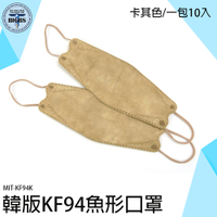 《利器五金》kf94口罩 魚型口罩 韓國口罩 鳥口罩 潮流口罩 棕色 MIT-KF94K 不沾妝