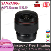 Samyang AF12mm F/2.0 AF Half-frame Ultra-Wide Angle Automatic Micro-single Fixed-focus Lens for Sony E-Mount FUJIFILM X