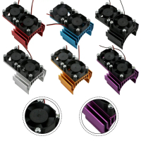 Kipas Penyejuk Aluminium dengan Penyejal Peluh, Prestasi cekap, kipas motor 30 mm untuk motor 550/54