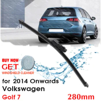 Car Wiper Blade Rear Back Window Windscreen Windshield Wipers Accessories For Volkswagen VW Golf 7 Hatchback 2014 Onwards 280mm