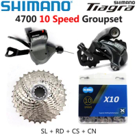 SHIMANO Tiagra 10 Speed 4700 Groupset Cassette Chain Rear Derailleur Shifter For ROAD Bike Bicycle
