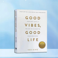 จัดส่งรวดเร็ว หนังสือภาษาอังกฤษgood vibes good life ิัby vex king หนังสือพัฒนาตนเอง