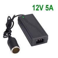 12v5a/12v6a/12v8a/12v10a Switch Power Supply Car Cigarette Lighter 12 Volt Universal Power Adapter AC/DC Charger LED Transformer