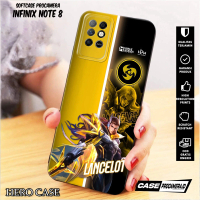 Case For INFINIX NOTE 8 - casing INFINIX NOTE 8 Hero MobileLegend - Case Custom - Case Pro Camera -