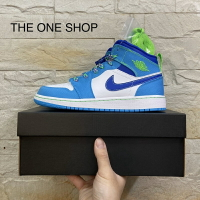 AIR JORDAN 1 MID SE 1代 藍色 高筒 DA8010-400