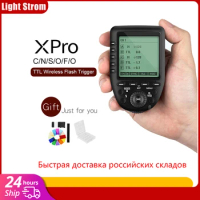 Godox Xpro-C Xpro-N Xpro-S Xpro-F Xpro-O Xpro-P 2.4G TTL Wireless Trigger Transmitter for Canon Nikon Sony Fuji Olympus Pentax