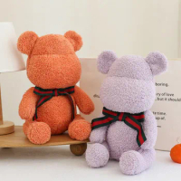 Cute Creative Violence Bear Plush Toy Doll Children Comfort Sleeping Teddy Bear Pillow Doll Gift Girl