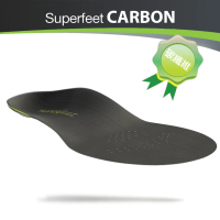 美國SUPERfeet 健康慢跑登山健行多用途抑菌足弓鞋墊(碳纖維)