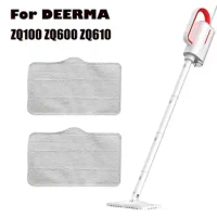 6 or 12PCS Mop Cleaning Pads For XiaoMi Deerma DEM ZQ100 ZQ600 ZQ610 Handhold Steam Vacuum Cleaner Mop