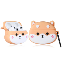 เคส AirPods สำหรับ Corgi เข้ากันได้กับทุกรุ่น (1/2/3/Pro) ดีไซน์น่ารัก ป้องกันการกระแทกได้ดี กันรอยข