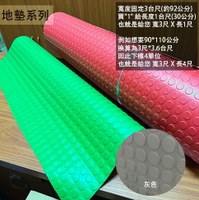 塑膠 地墊 (小銅錢 灰色 紅色 綠色 塑膠墊 電梯 餐廳 大樓 水溝蓋 腳踏墊 止滑 防滑 腳墊