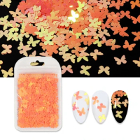 12 Bags for Butterfly Flower Glitter Sequins Flakes Resin Epoxy Mold Filli