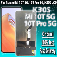 Original For Xiaomi Mi 10T Pro LCD Mi10T Pro Touch For Xiaomi Mi 10 t 5G Screen Replacement Digitizer For Redmi k30s Display