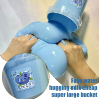 Hũ nước giả, slime dày tái sử dụng, đồ chơi bọt dày, trò chơi mây cho bé gái, slime A8N8