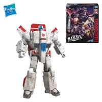 In Stock Original Hasbro Transformers SIEGE Series Commander Jetfire Anime Figure Action Figures Model Toys