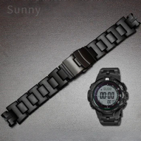 Casio G-SHOCK Frosted Convex Interface Modified Anti-Allergy Watchbands for PRW-3100/6000/6100/3000 Plastic Steel Accessories