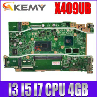 Mainboard X409UB X409UA X509UA X509UB A409U A509U F409U F509U X409UJ X509UJ Laptop Motherboard 4417U i3 i5 i7 0GB/4GB/8GB